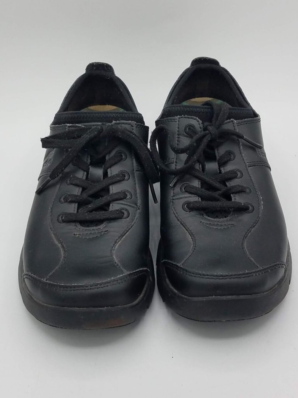 Dansko Shoes Elise Casual Walking Sneakers Womens 38 Black Leather 4401020200